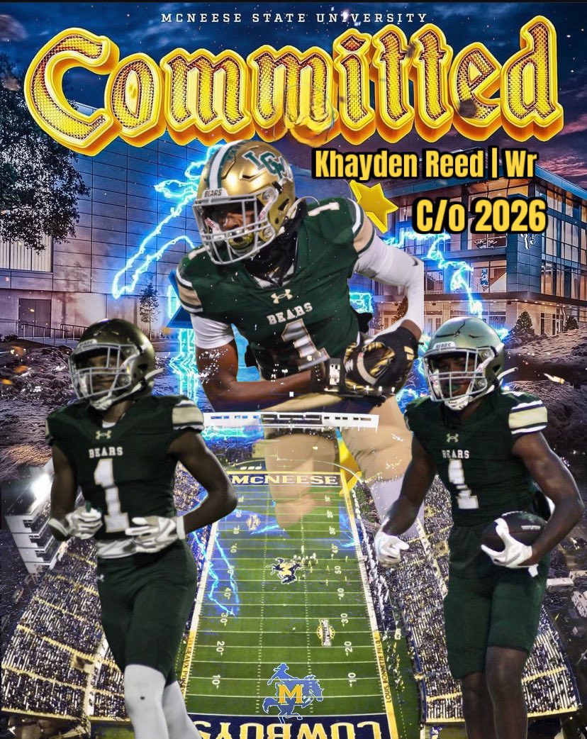 AGTG🙏🏾 100% Committed!! <a href="/McNeeseFB/">McNeese Football</a>