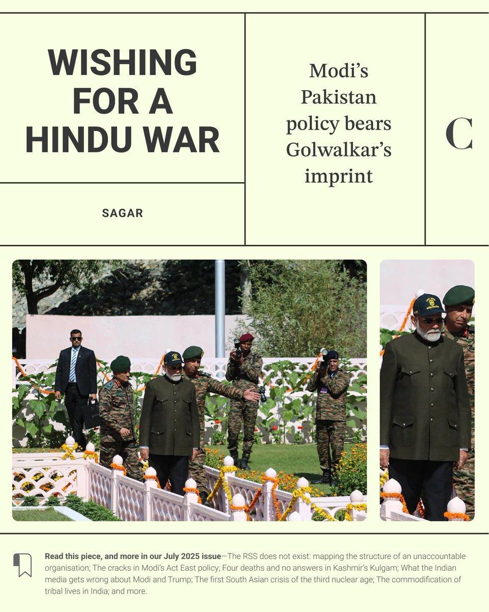 thecaravanindia's tweet image. In his first nationwide address after Operation Sindoor, Modi said, “Terrorists dared to wipe the sindoor”—vermilion, which signifies the purity and fidelity of married Hindu women—“from the foreheads of our sisters; that’s why India destroyed the very headquarters of terror.”…