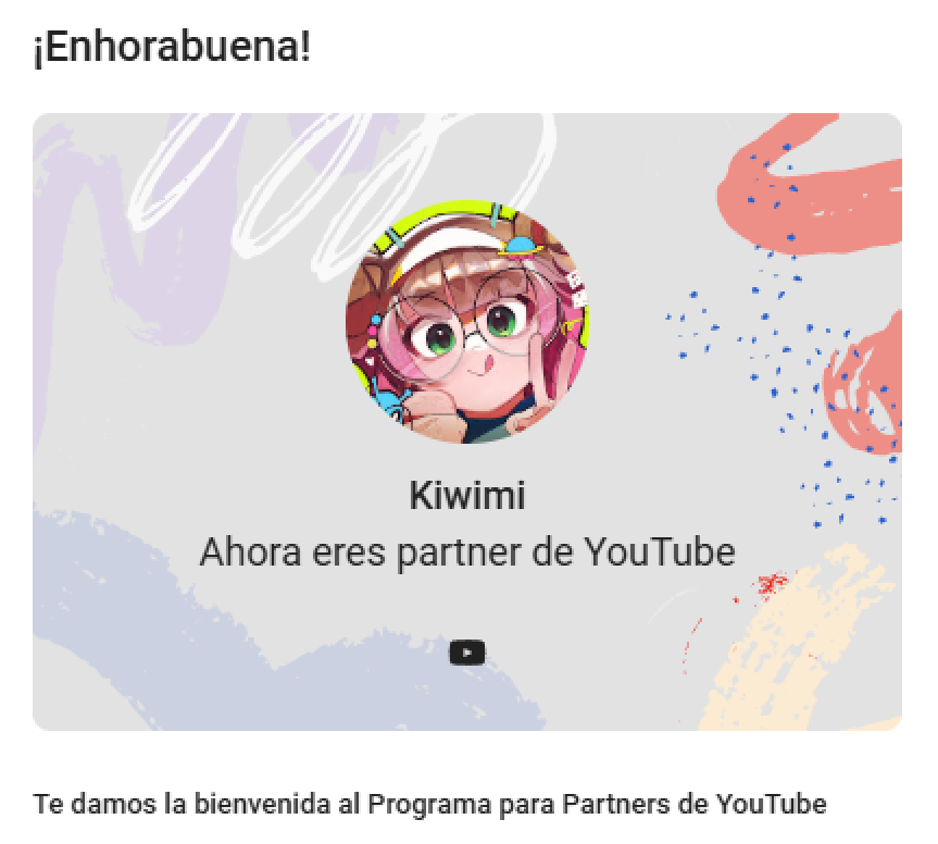 KiwimiYT's tweet image. No había podido hacer un post de esto pero se logro ser partner de Youtubee! 😭🎉

Gracias enserio por ayudarme a lograr esto, no tienen idea de lo que esto significa para mi! 🤍✨ iré trabajando en cosas bonitas para todooos! 🤍