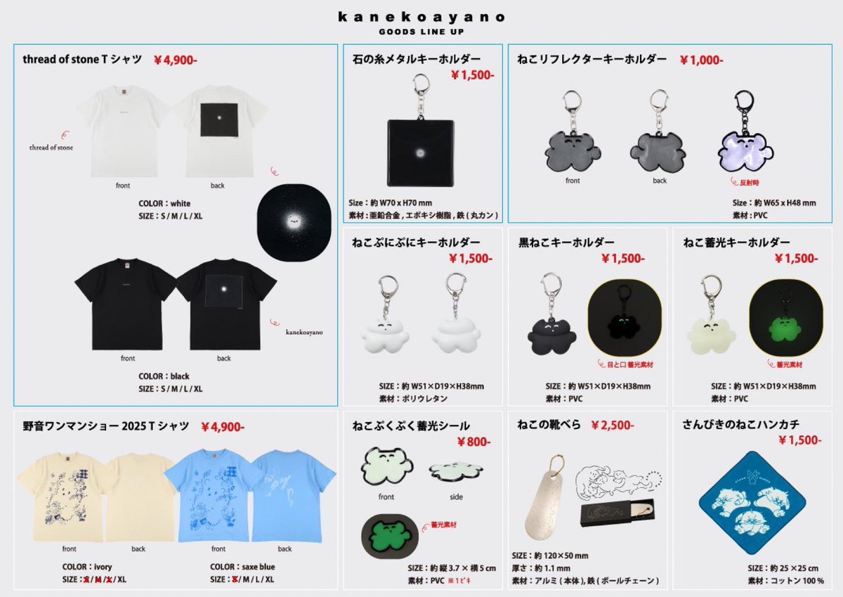 カネコアヤノCD 6点セット カネコ商店(カネコアヤノ/kanekoayano STAFF
