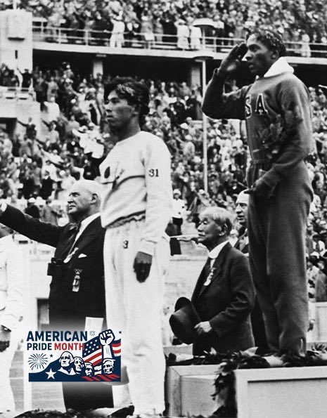 RepWPH's tweet image. In the summer of 1936, the Olympic Games were held in Berlin, Germany, where American athlete Jesse Owens captured four gold medals.
His victories were more than a triumph of athletic excellence—they were a stunning testament to America’s unbreakable spirit and a bold rebuke of…