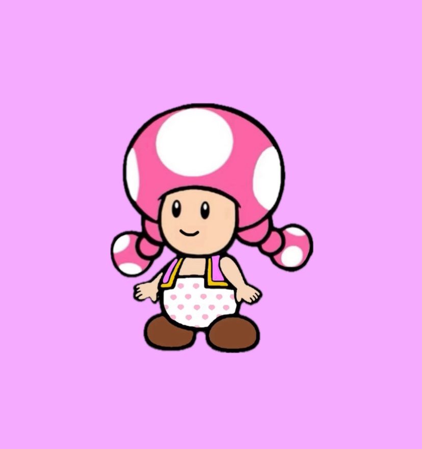 ToadGuardian120's tweet image. ‘Baby’ Toadette