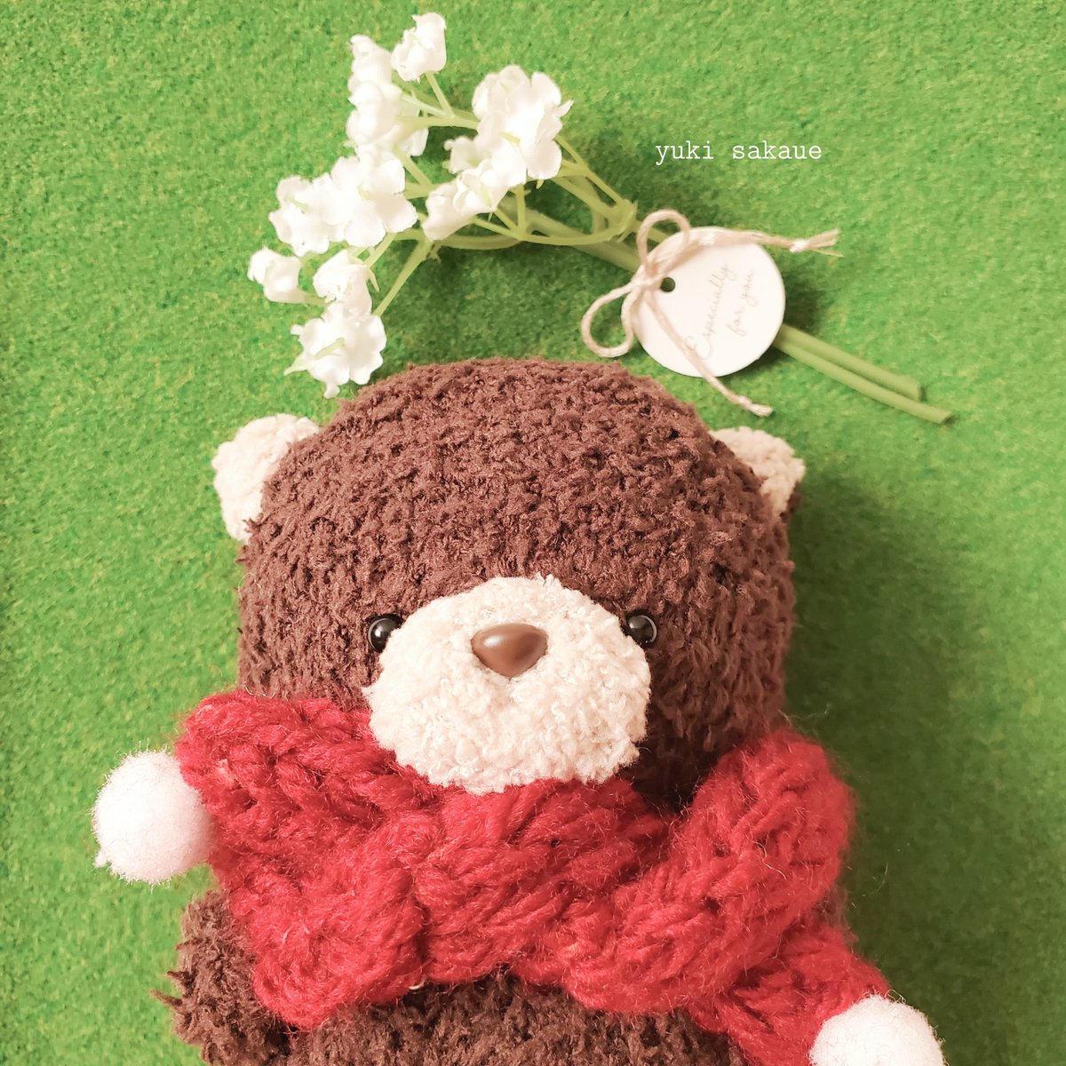 yuki_sakaue's tweet image. good morning.𓂃 𓈒𓏸

#ぬいぐるみ 
#ハンドメイド