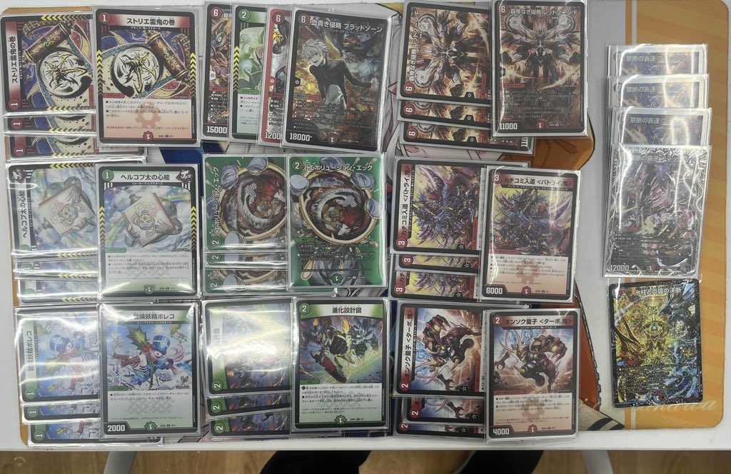clearskydmcs's tweet image. 7/19 晴天CS in ブックオフビビット南船橋店(25名)
優勝
タック51選手(光水自然アルファディオス)
準優勝
らーむ選手(火単ミリオンブレイブ)
3位
Lazvell選手(火自然アポロ)
青島選手(光水闇アマテラス)
おめでとうございます!!