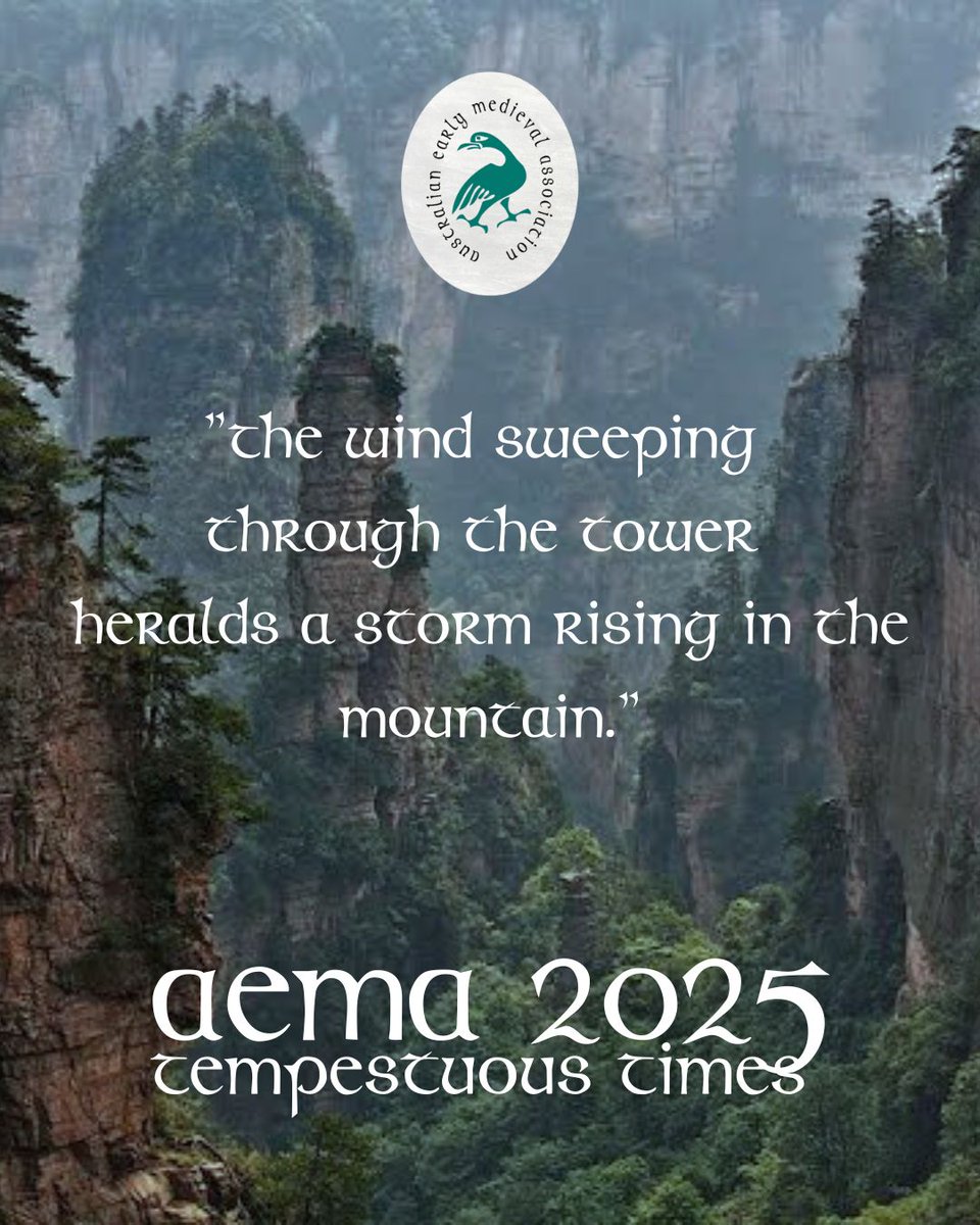 AEMA (@aemassociation) on Twitter photo Deadline extended!
The abstract submission deadline for our annual conference has been extended until August 1.
We are looking for papers on the theme of "Tempestuous Times", whether real, imagined, or allegorical. Deadline extended!
The abstract submission deadline for our annual conference has been extended until August 1.
We are looking for papers on the theme of "Tempestuous Times", whether real, imagined, or allegorical.