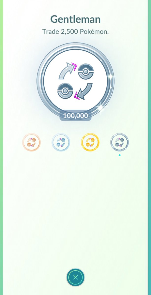 FillainPoGo's tweet image. Hit 100m dust and 100k trades today!
#PokemonGO