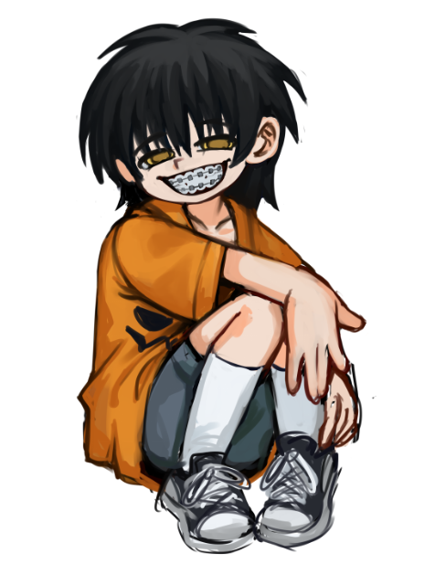 artzyanie's tweet image. one of my ocs as a child. i wonder if you know who. #oc #digitalart #artmoots