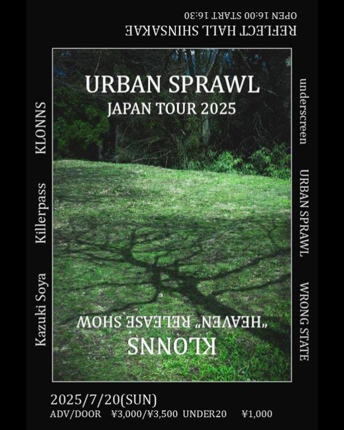 HiLiberate's tweet image. URBAN SPRAWL Japan tour Day3 in Osaka
正直、ライブの被りもありそれなりに厳しい状況でしたがメンバーはどうライブをやるべきか完全に理解していた模様。前に出る気合いのライブ展開でshowを作る気概に感動しました。
本日はDay4名古屋!!