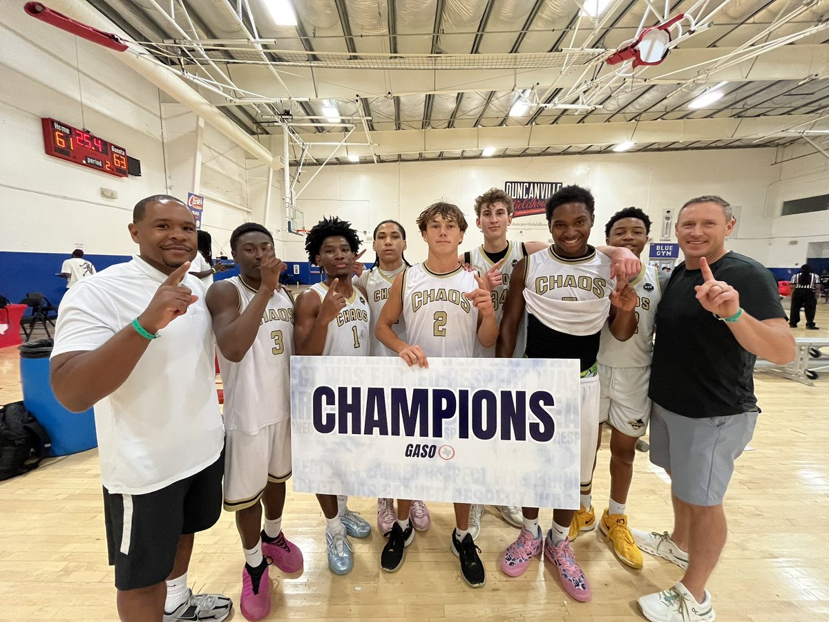 TexasHoops/GASO ๐ (@texashoopsgaso) on Twitter photo #GASO Summer Finale ๐
๐ NBA Platinum Champions ๐
<a href="/17uChaos/">Oklahoma Chaos 17U Bruner</a>
โโโโโโโโโโโโโโโโ
#GASO | Everyoneโs Big Stage #GASO Summer Finale ๐
๐ NBA Platinum Champions ๐
<a href="/17uChaos/">Oklahoma Chaos 17U Bruner</a>
โโโโโโโโโโโโโโโโ
#GASO | Everyoneโs Big Stage