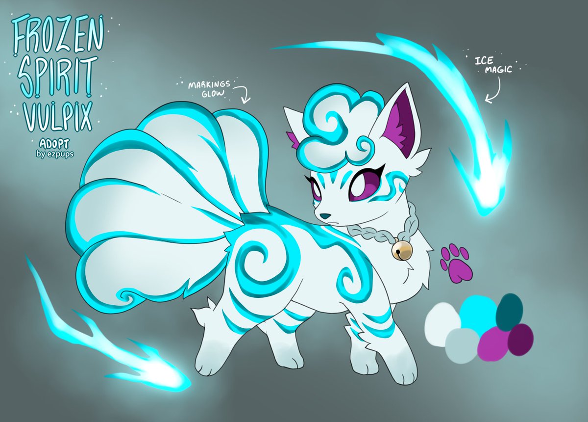 ezpups's tweet image. Added 2 more adopts for sale on TH if anyone wants to check it out :D pls DM or contact thru toyhouse. prices are there as well.