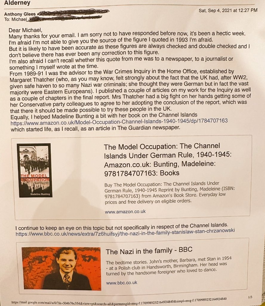 philipndpope's tweet image. Is Alderney Review's denial of Holocaust on British soil the biggest lie in British History? Alderney museum secret tapes confirm Lord Pickles' man Glees' 1993 assertion of 16k slave labourers & thousands killed, whereas Glees/Carr bogus Alderney review concluded only 7k slaves.