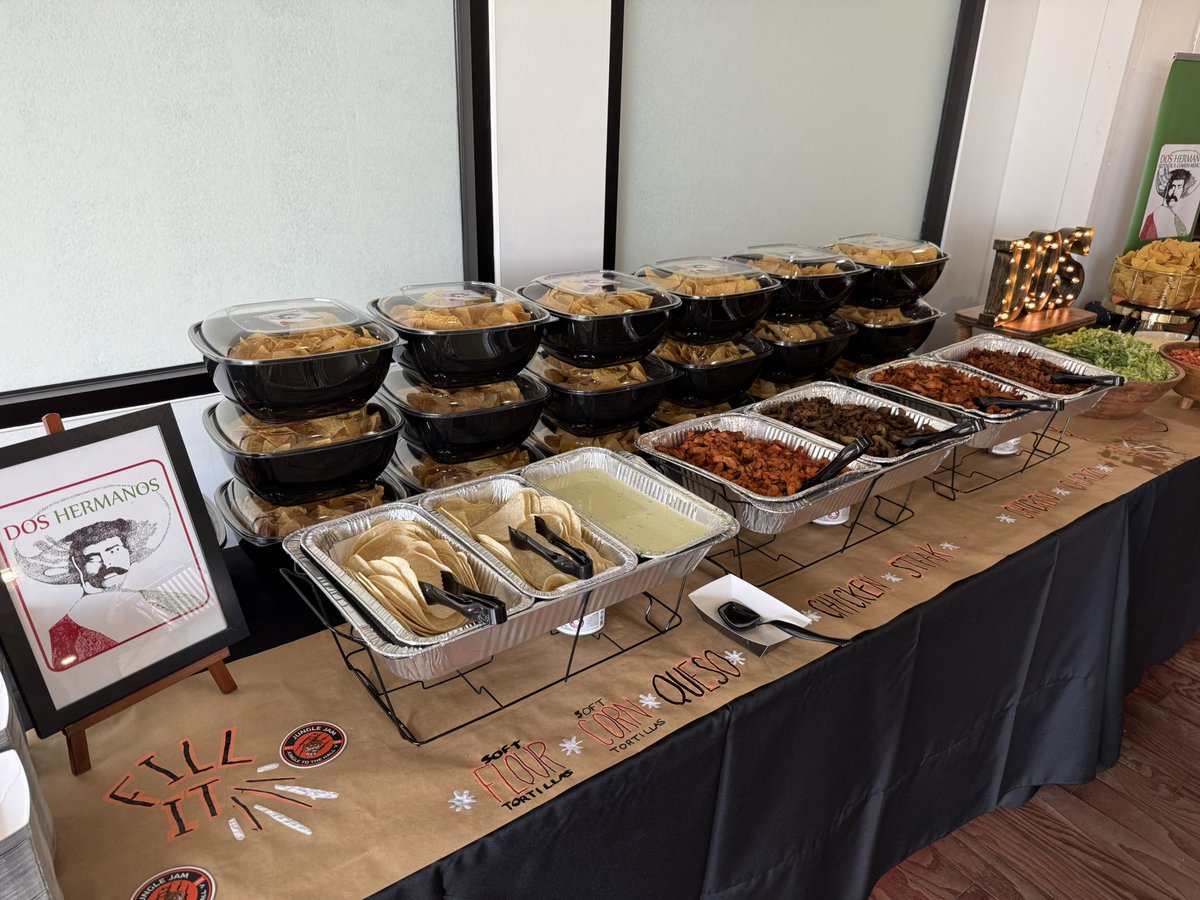 TheJoshPeebles's tweet image. Thank you, @bengaljims_BTR, for including @doshermanostaco and our team in today's amazing event!