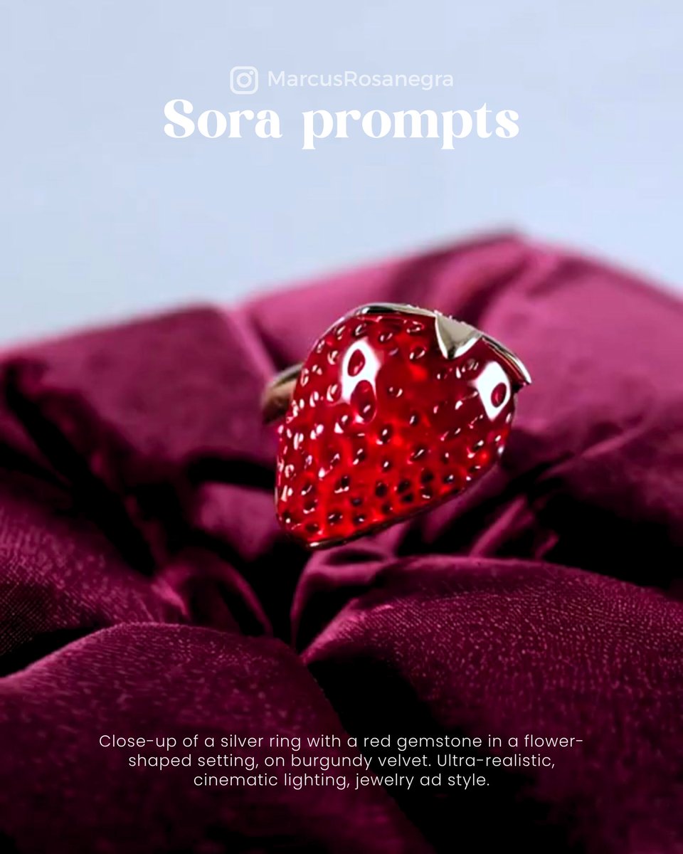 Crea Videos increíbles con Sora 📷⁣
.
Te comparto algunas pruebas para inspirarte y que puedas ponerlo en practica con tus clientes o marca personal, el resultado te sorprenderá.⁣ espero les guste y prueben estos prompt.
.
#prompts #ChatGPT #OpenAI #IA #Marketing