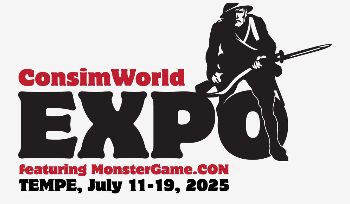 TheSoSBunker's tweet image. Consim World Expo 2025 Recap -
“The purpose of the event is an opportunity for grognards to play massive multi-map wargames with thousands of counters. The main hall hums all week with dozens of such game sessions.”
hitchkennedy.substack.com/p/consim-world…
@djberg96