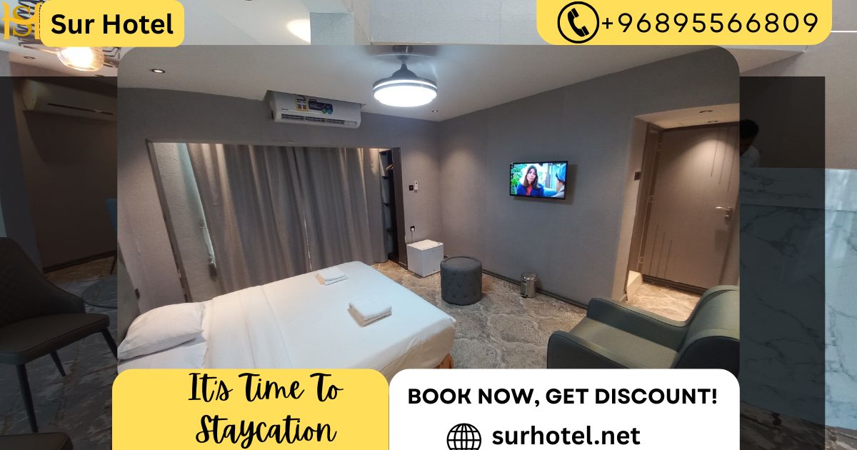 surhotel's tweet photo. 🌟 Sur Hotel Special! 🌟
🛏️ Double Room – Only 15 OMR/night
📅 Valid till 31 Aug 2025
📍 Sur, Oman
🌐 https://t.co/KOjQMDhZ5O
📞 WhatsApp: +96895566809 | +96895566091
✨ Limited Time! Book your summer stay now 🌊☀️
#SurHotel #OmanHotels #HotelDeals #SummerOffer #TravelOman https://t.co/HUUK2jKhGF