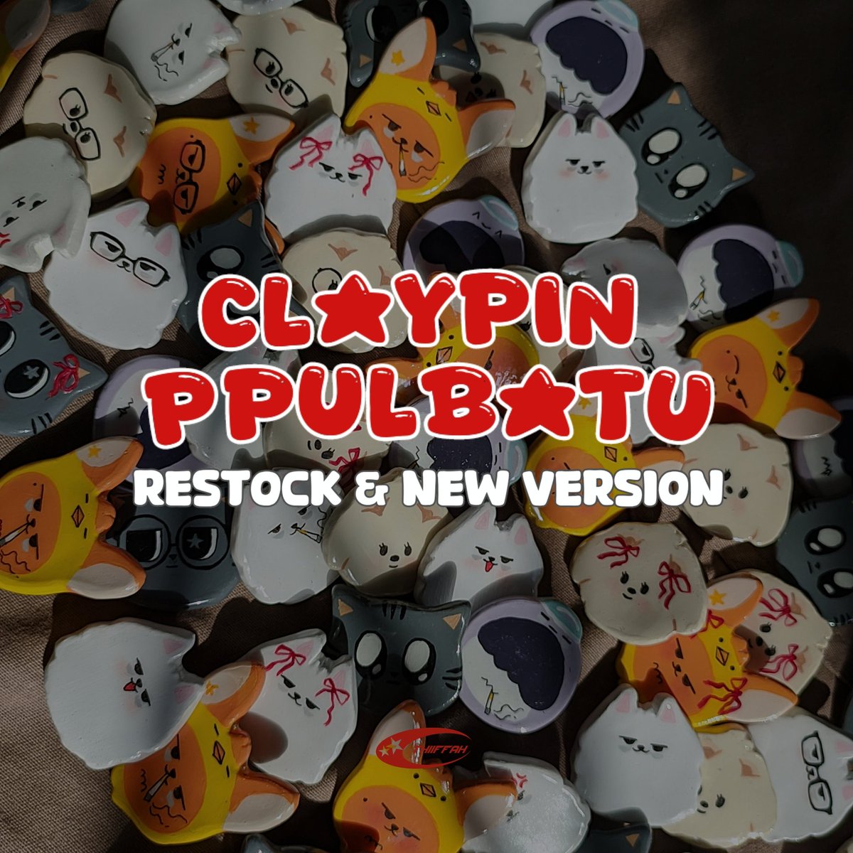 thiiffah's tweet image. જ⁀➴help rt &amp;amp; like are apreciated!₊ ⊹ᯓ★

🌟HANDMADE CLAY PIN PPULBATU🌟

💰idr 20k
✅ detail product ada thread
🚚 by shopee, jogja
🫶🏻 Ready stock &amp;amp; update version

Link co nya aku drop diakhir yaa, happy shopping all😽