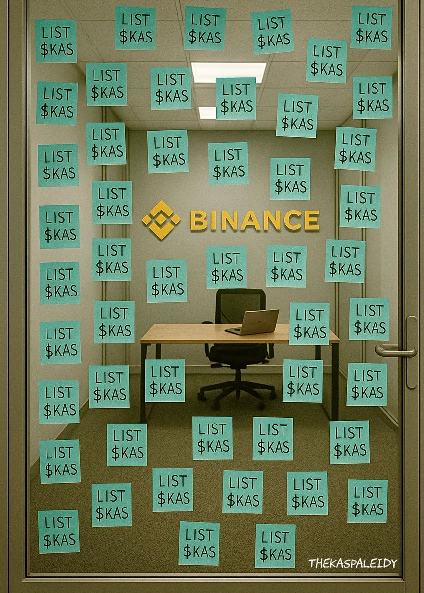 kaspaleidy's tweet image. ‼️Time to List $Kas On @binance ‼️🗣️
Tag them in the comments
$kas #kaspa #Binance