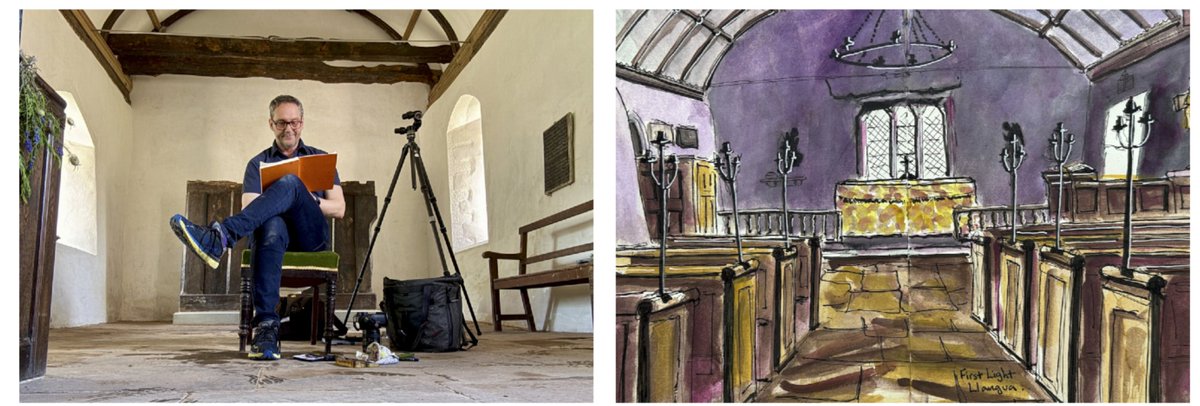fotofacade's tweet image. ✨Sunday Read: "Sometimes I sense that locations with longevity hold a kind of energy. That somehow the millennial algorithm of people, place and the past is cast into a weave of particular resonance..I can feel it now, sitting here sketching the chancel" digest.andymarshall.co/andy-marshalls…