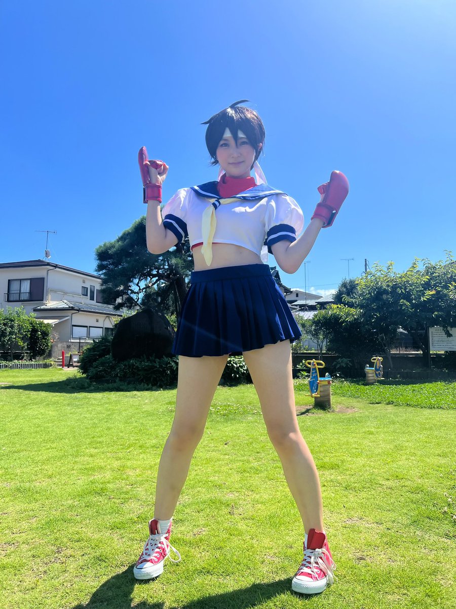 yukiswitch422's tweet image. 【速報】

久しぶりの
ストリートファイターのさくらちゃん🌸

※撮影許可済み