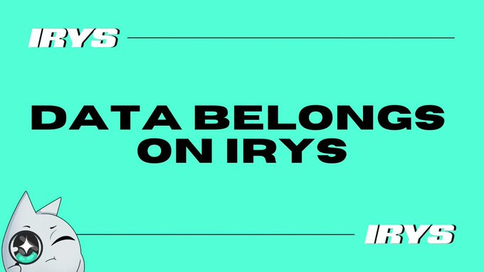 heis_tolu's tweet image. Gm Web3. So yesterday, I made my first copy pasta on Irys. Y'all wanted a proper introduction so here goes. Stay with me on this journey 👨🍳❤️
Before delving in, I have a question to ask.
What if blockchain data could be smart and interactive, in addition to being stored? 🤔…