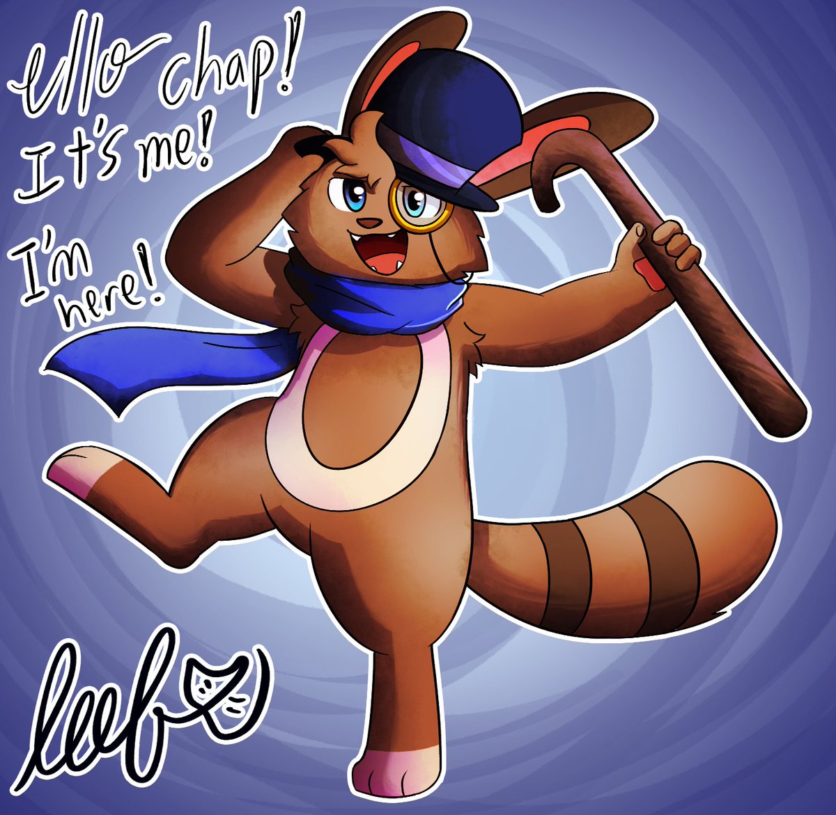 Somerandomguyn2's tweet image. Everyone say ello!
Attack for @Bokureii
#artfight #pokemonart #furryart #sentret #pokemon #art