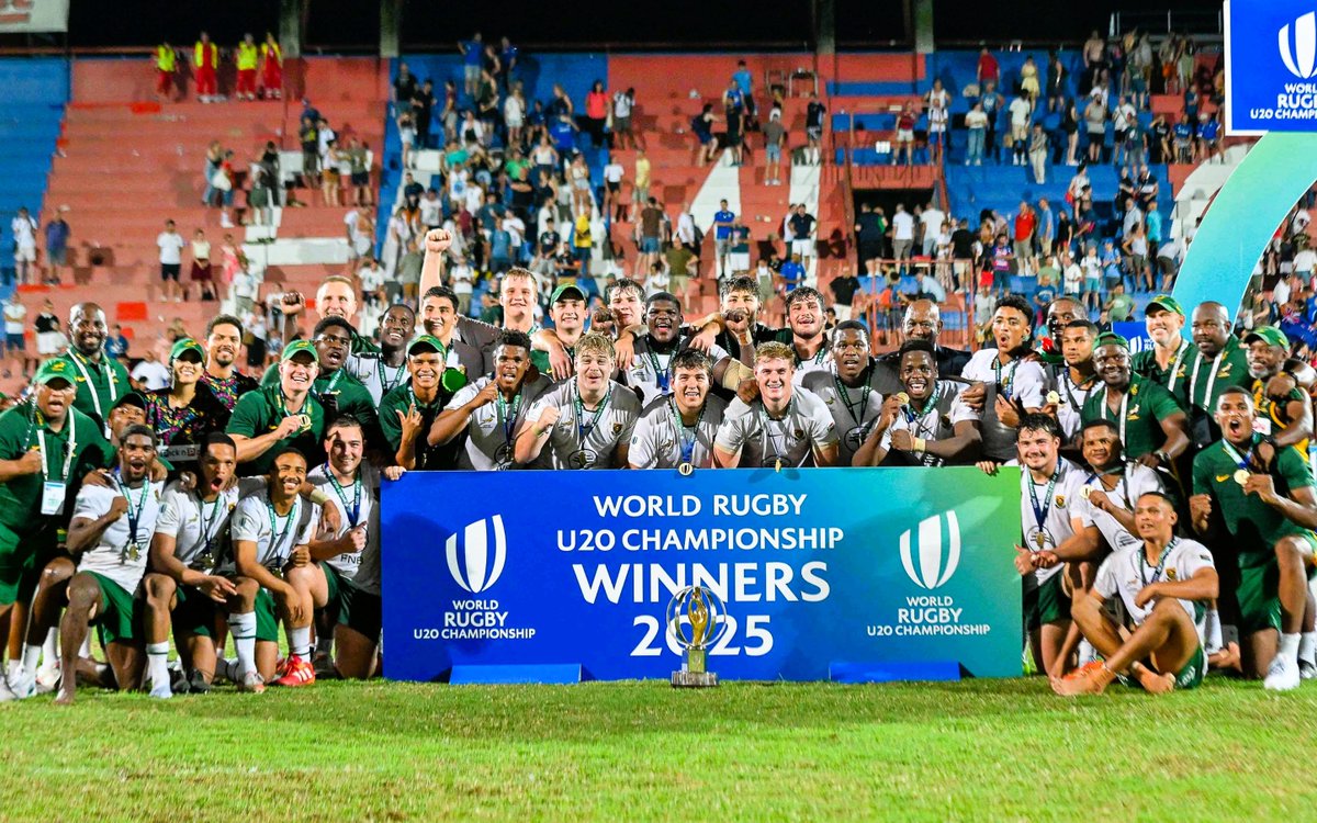 🏆🏉🇿🇦
#JuniorBoks #WorldRugbyU20s #JourneyToGreatness