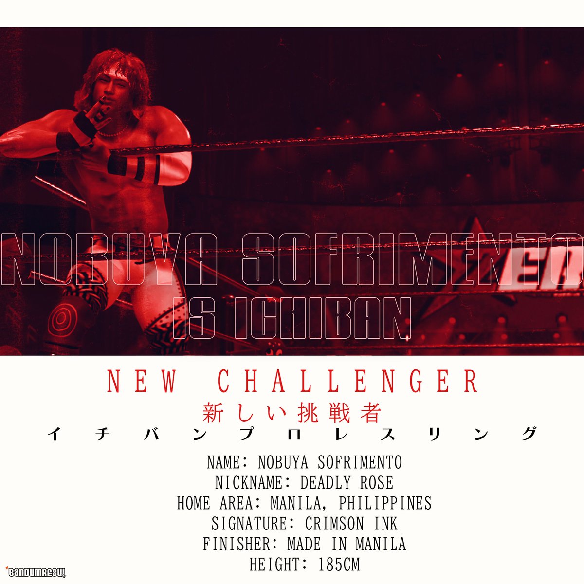 ICHIPRO_2K's tweet image. 𝐍𝐄𝐖 𝐂𝐇𝐀𝐋𝐋𝐄𝐍𝐆𝐄𝐑! 𓄿✩°｡ ⋆
Hanako Machida and Nobuya Sofrimento are #ICHIBAN! [#WWE2K25 #CAW #HLR #ICHIPRO]