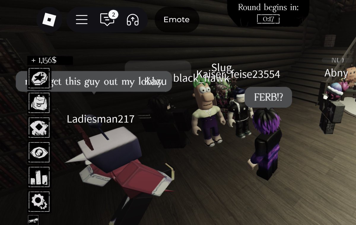 3bBlox's tweet image. Just a normal Forsaken lobby