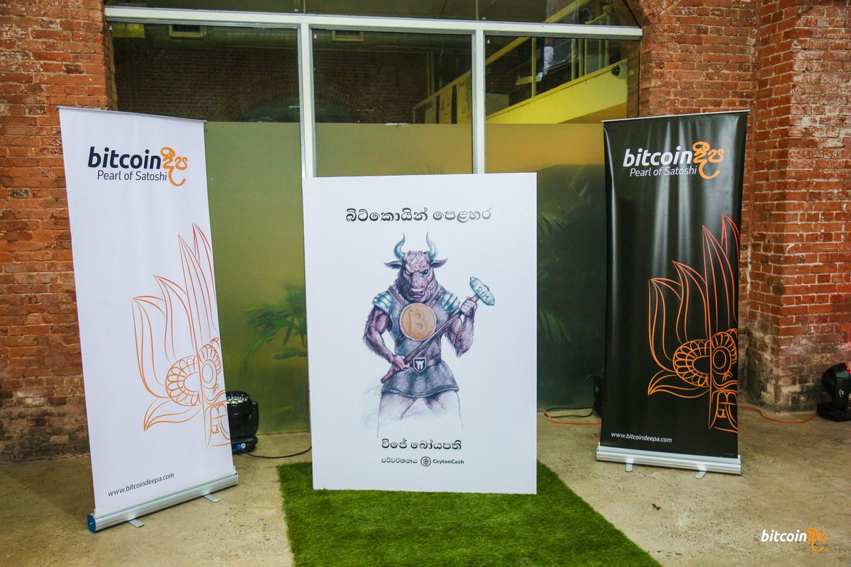 pearlofsatoshi's tweet photo. බිට්කොයින් පෙළහ​ර

A bold moment for Bitcoin in Sri Lanka — the first-ever Sinhala Bitcoin book launch, powered by the biggest Bitcoin community in the island - Bitcoin දී​ප

Sinhala Edition of @real_vijay's Bullish case for Bitcoin

#BitcoinDeepa #bitcoin #BitcoinSinhala #LKA https://t.co/MiKdPltnCD