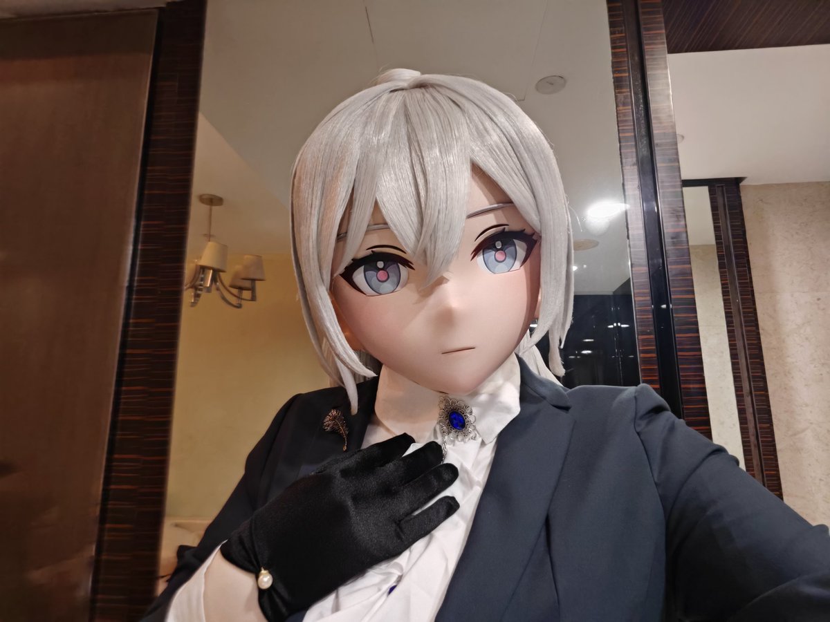 这里是客服小鸭，很不高兴为您服务(ᗜ ‸ ᗜ）
 #kigurumi  #cosplay  #崩坏三  #布洛妮娅