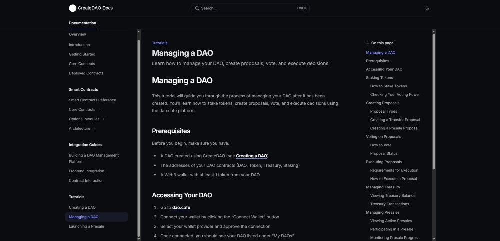 CreateDAO ⚪ tweet media