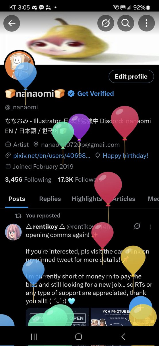 🍞nanaomi🍞 tweet media