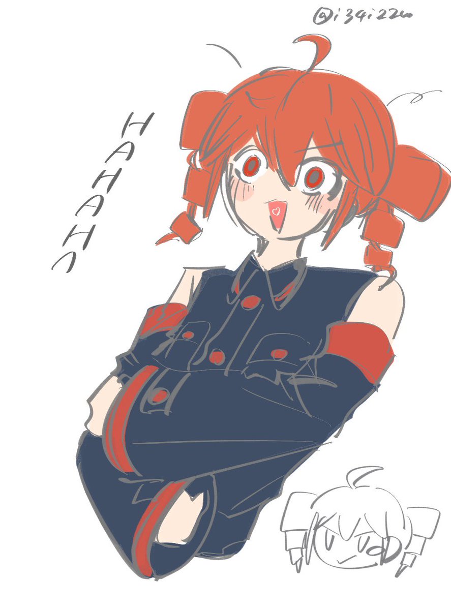 i34i22w's tweet image. 絵がかけないよー