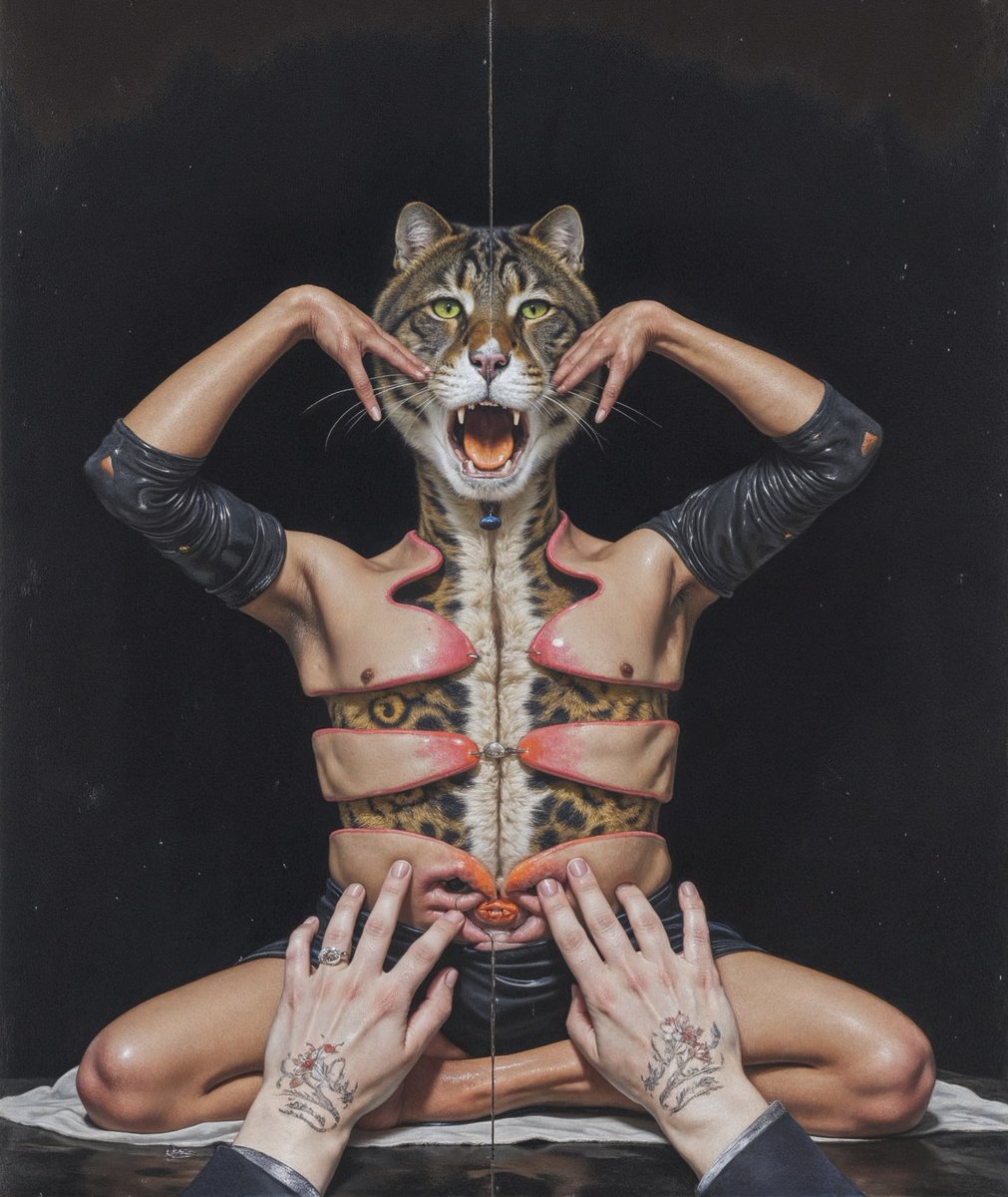 CommerceImplied's tweet image. I just collected "F//SSURE #175"
by future legend @plasm0
An entity encountered when you smoke DMT whilst peaking on Psiloycybin and THEN take a double whippet NO2 blast !
Minted over 2 months ago ! ? How was this still available
Buy amazing art here:
objkt.com/@plasm0
