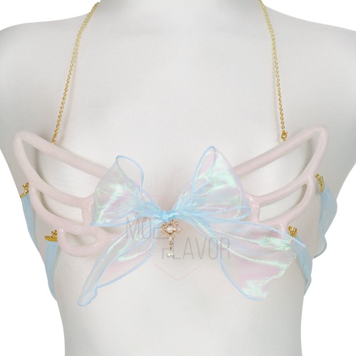 I just received Angel Wings Bra - Iridescent / XL-3XL by MOEFLAVOR from Anonymous via Throne. Thank you! throne.com/rubbie #Wishlist #Throne