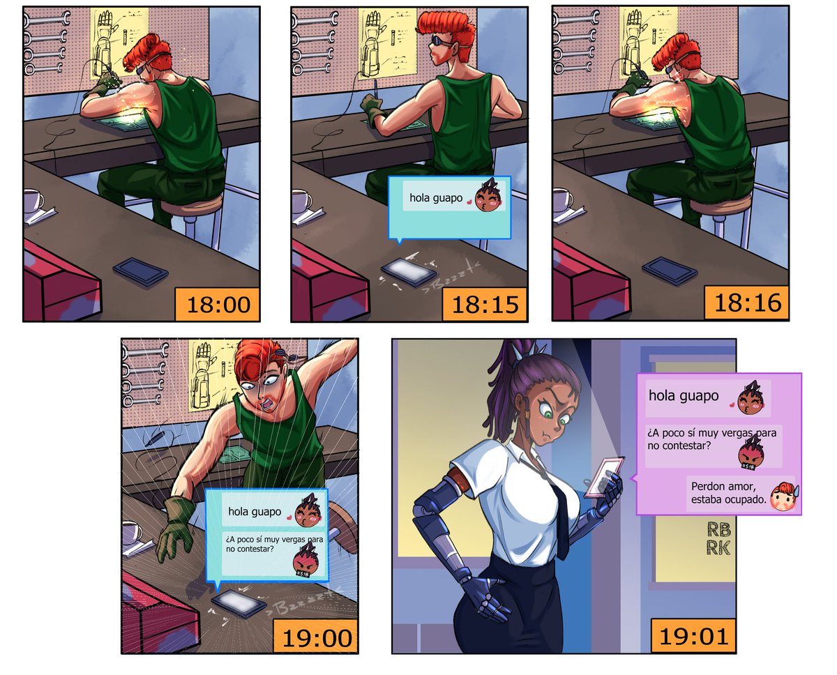 🎨: @Recka013 

Si se duerme amanece con 20 llamadas y 40 mensajes