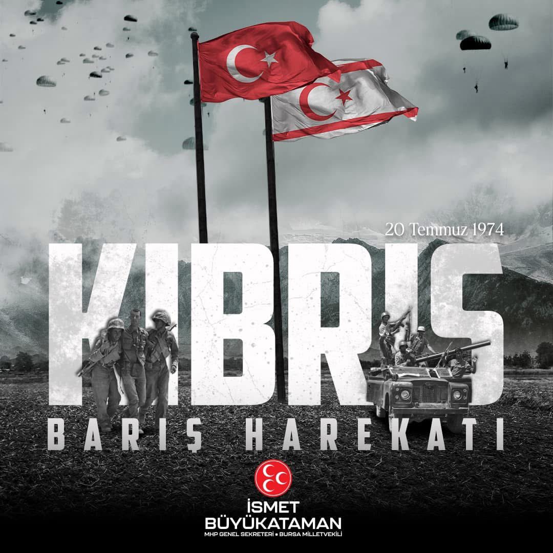 #KıbrısBarışHarekatı’nın 51. yıl dönümünde 20 Temmuz Barış ve Özgürlük Bayramı’nı kutluyor, Kıbrıs’ın bağımsızlığı uğruna şehit olan kahramanlarımızı rahmet ve dua ile anıyorum. 

Kıbrıs Türk'tür Türk Kalacak!

#20Temmuz1974
