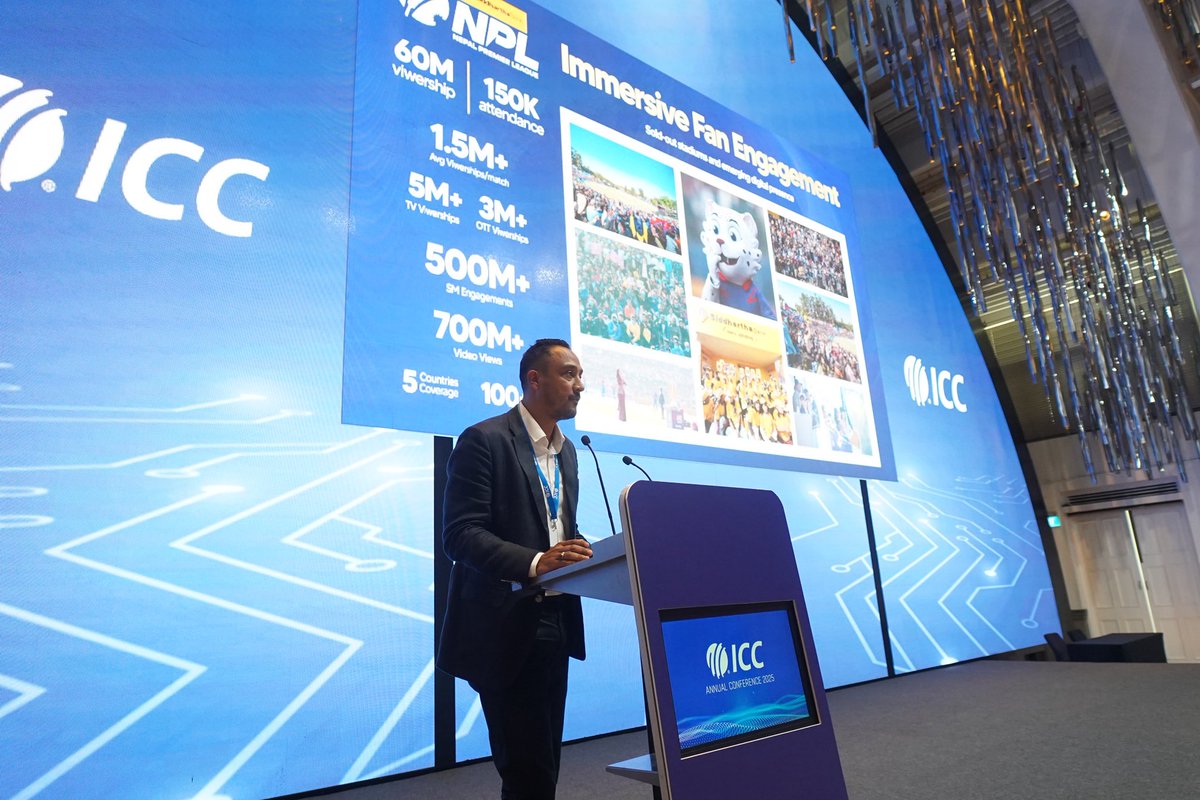 Presenting Nepal Cricket and our very own Siddhartha Bank Nepal Premier League to the cricketing world and beyond.

On behalf of Cricket Association of Nepal-CAN we would like to thank the ICC - International Cricket Council for giving us this opportunity to showcase the impact