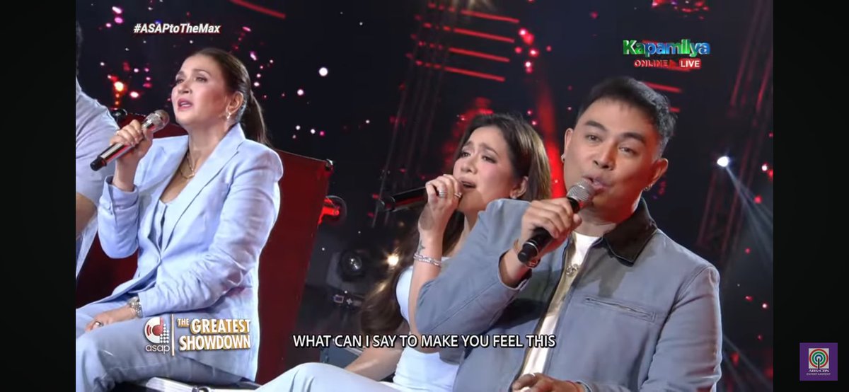 theresecasas's tweet photo. Our OPM Icons in one stage! 

@jedmadela #ASAPToTheMax https://t.co/fEQGxJ07N1