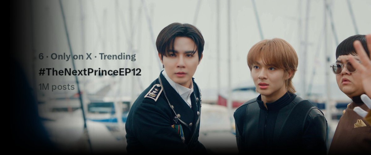 #TheNextPrinceEP12 has surpassed
1M posts on X!

Keep the energy high and keep posting using the hashtag and keyword!

ROYAL ROUND TWO
#ZeeNuNew