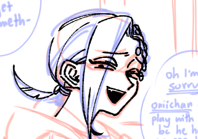 anbaisai's tweet image. afraid i&apos;ve drawn the best jamil expression i ever will