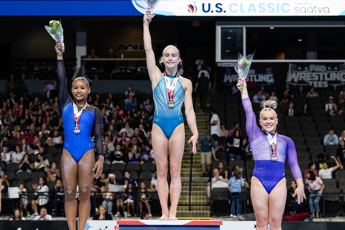 USAGym's tweet image. We’ve got routines & recaps from the 2025 #USClassic presented by Saatva! ⤵️
Session 1 ➡️ m.youtube.com/playlist?list=…
Session 2 ➡️ youtube.com/playlist?list=…
Full Recap ➡️ usagym.org/pease-secures-…