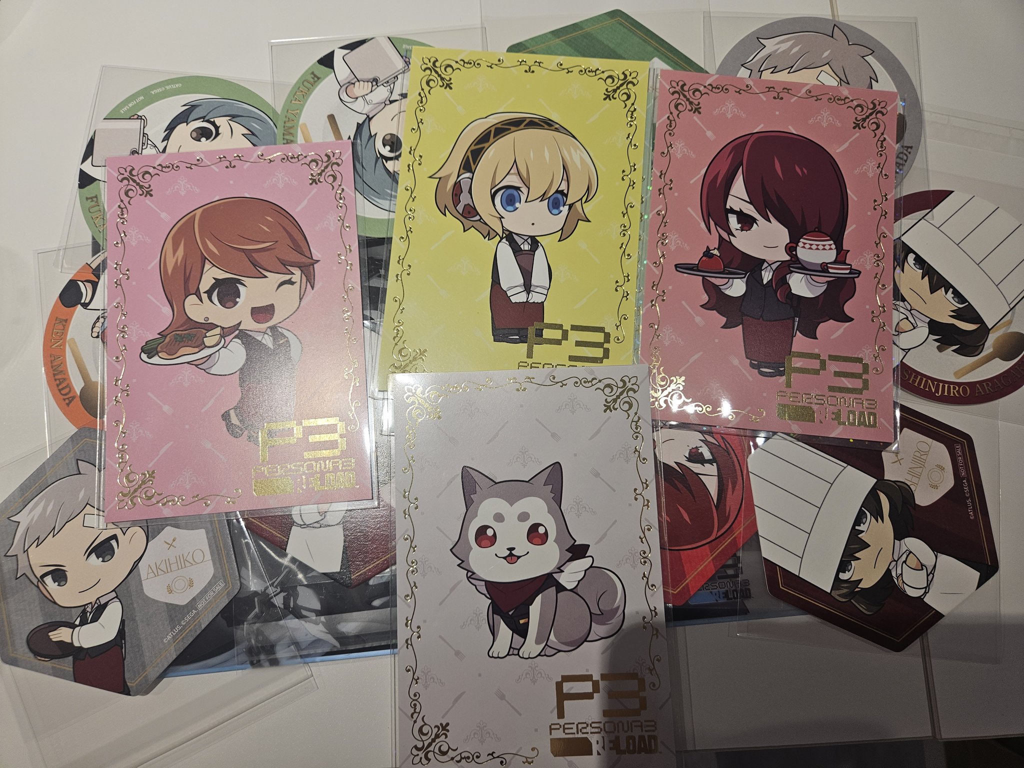ペルソナ3 PR3R クリアランチョンマット 特典 プリンスホテル 主人公 ペルソナ3 リロード』×サンシャインシティプリンスホテル