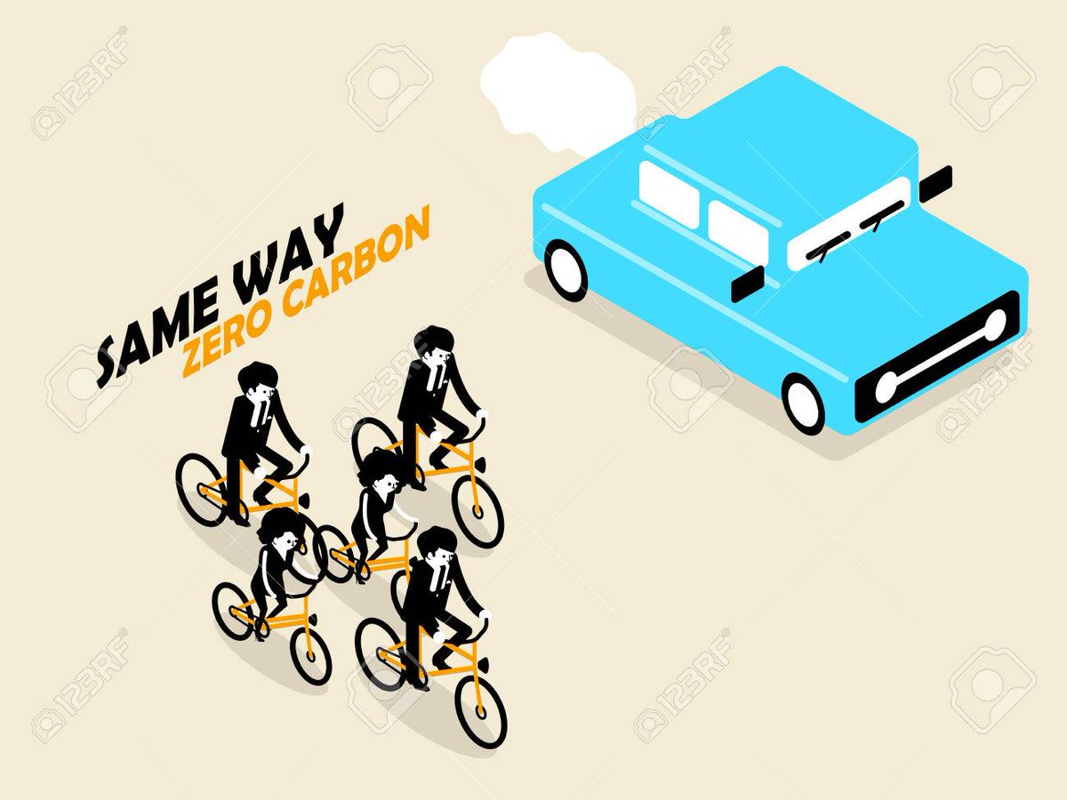 bicyclesbeyond's tweet image. #Cycling trumps driving!
Same way...with ZERO CARBON EMISSIONS 🚲
Good morning #BikeFriends
💚🚴🏼💛🚴🏼♀️🧡🚴🏼♂️ 👌🏽