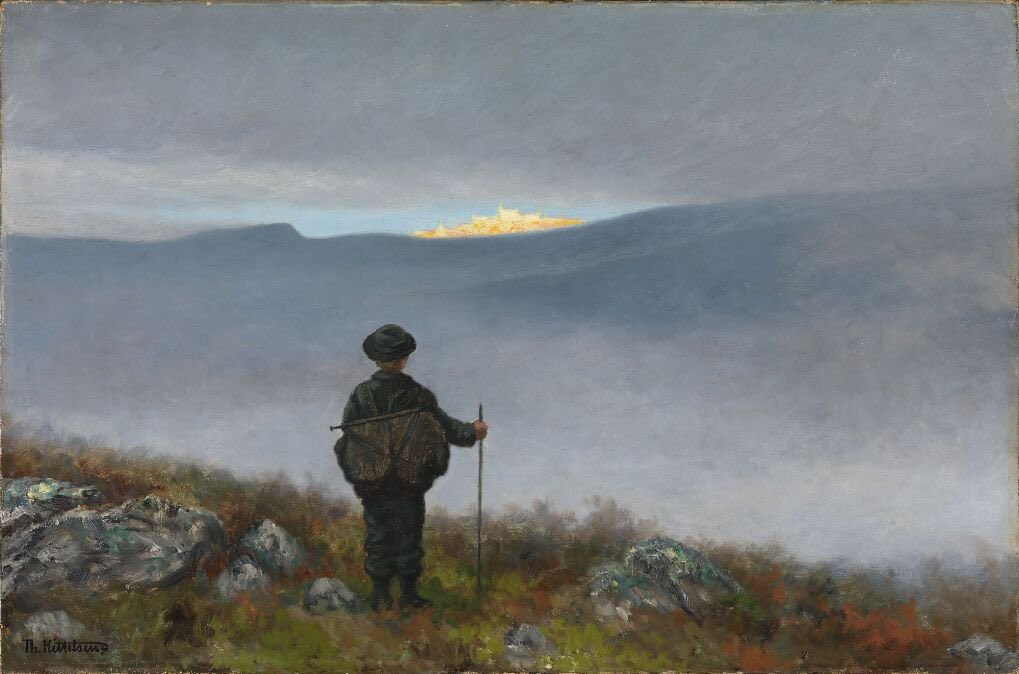_GVNTHER_'s tweet image. Soria Moria β Theodor Severin Kittelsen