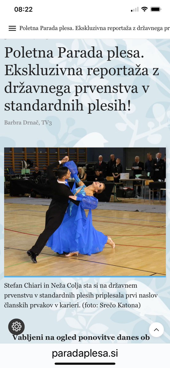 paradaplesa's tweet image. Vabljeni na ogled danes ob 18.45 na tv3📺paradaplesa.si/tristosestdese…
