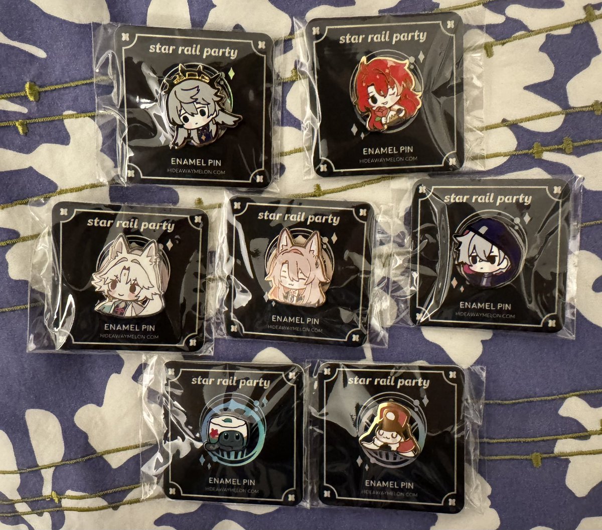 Lucky 🍀 Clover (@clovernacular) on Twitter photo I got my pins from <a href="/HideawayMelon/">Hideaway Melon @ AX R2</a>!! The slippery slide I slode trying to pick charas tbh… I was like ok I need my boy Jiaoqiu, and then his homies… and this Argenti is so good… and omg Sunday… the struggle to not also get Boothill and Robin so they weren’t alone was so real I got my pins from <a href="/HideawayMelon/">Hideaway Melon @ AX R2</a>!! The slippery slide I slode trying to pick charas tbh… I was like ok I need my boy Jiaoqiu, and then his homies… and this Argenti is so good… and omg Sunday… the struggle to not also get Boothill and Robin so they weren’t alone was so real