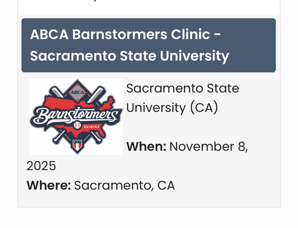 This year’s west coast Barnstormer is in our own backyard! Been going to these for years! It’s free if you’re an ABCA member! <a href="/ABCA1945/">ABCA</a>