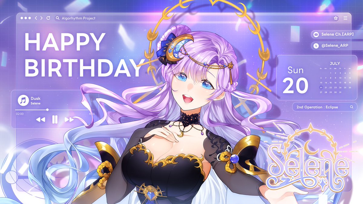 ARP_Vtuber's tweet image. 🐰🌕HAPPY SELENE DAY!!🌕🐰
สุขสันต์วันเกิด @Selene_ARP
ราชินีแห่งจันทราที่เมื่อลืมตาในวันจุติอีกครั้งแล้วและอีกครั้งเล่าก็ยัง 18 อยู่ดี🎉✨
เชิญร่วมฉลองวันเกิดกับคุณเซลีนได้ตอนนี้
YT: youtube.com/live/QgA-O8RB9…
💌 ส่งคำอวยพรได้ที่
forms.gle/8aFf7HaXUoABDy…
#HBDSELENE2025…