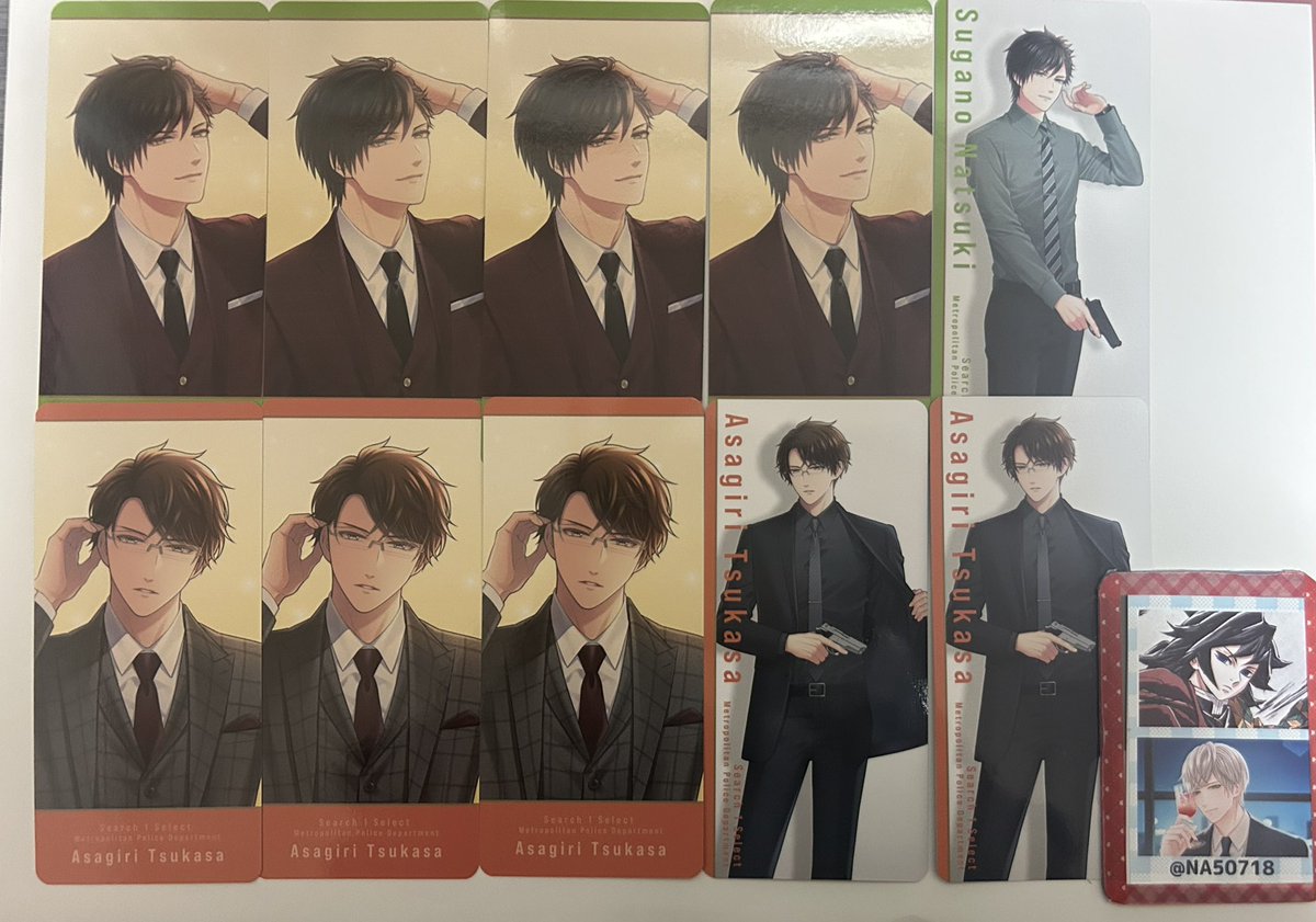 【交換】ドラマト10周年　マルイ　しおり

【譲】朝霧　菅野

【求】同種　荒木田　服部
なるべく同種希望ですが9周年のしおりも検討します。

郵送

1点からお気軽にお声掛けください🙇‍♀️